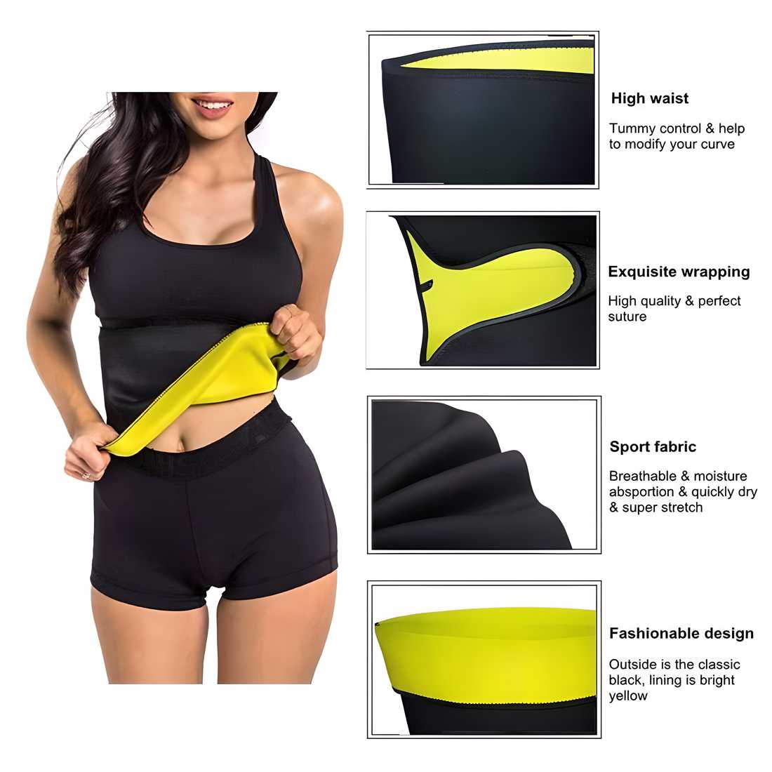 Sweat Belt - Hot Body Shaper Belly Fat Burner