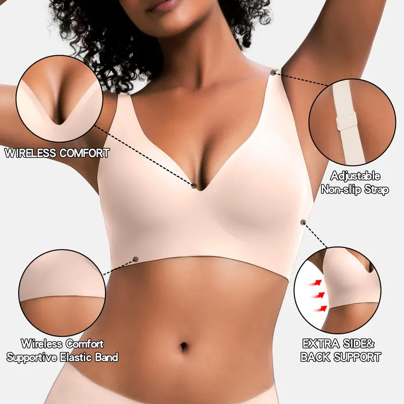 Jelly Comfortable Wireless Bras